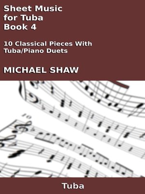 cover image of Sheet Music for Tuba